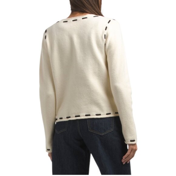 SUNDAY EDITION Whipstitch Cardigan - Picture 2 of 2